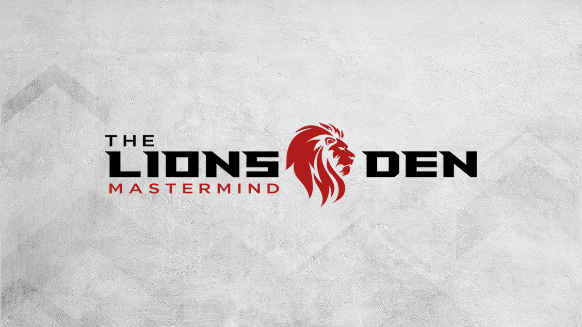 Login Page Lions Den Mastermind